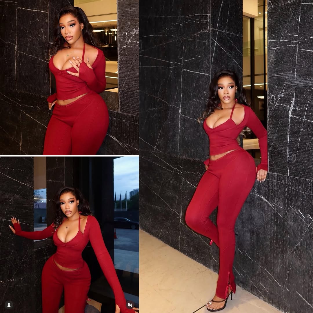 Sexy Ribbed Knit Two-Piece Set – Long-Sleeve Bolero Top with Matching High-Waist Slim-Fit Trousers 2