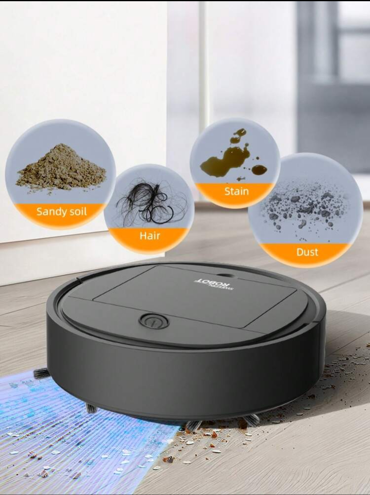 Smart Automatic Robot Sweeper and Floor Vacuum Cleaner