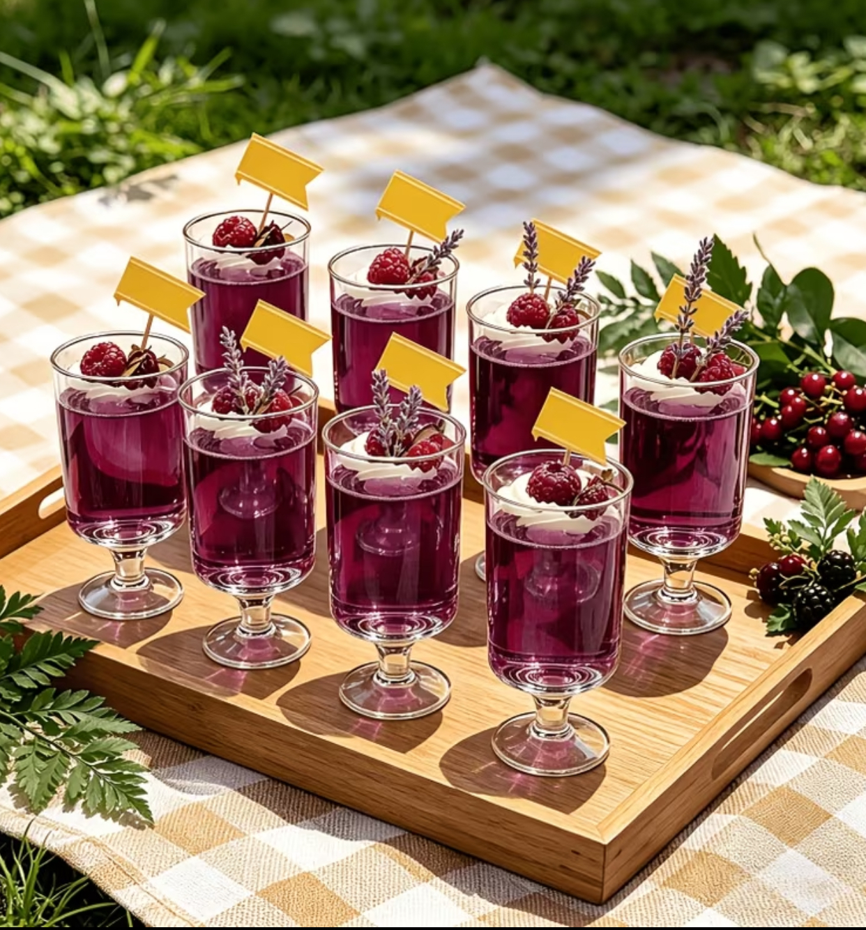 10-Piece Clear Plastic Short Stemmed Goblets – Elegant Disposable Appetizer and Dessert Tasting Wine Glasses for Catering and Events 2