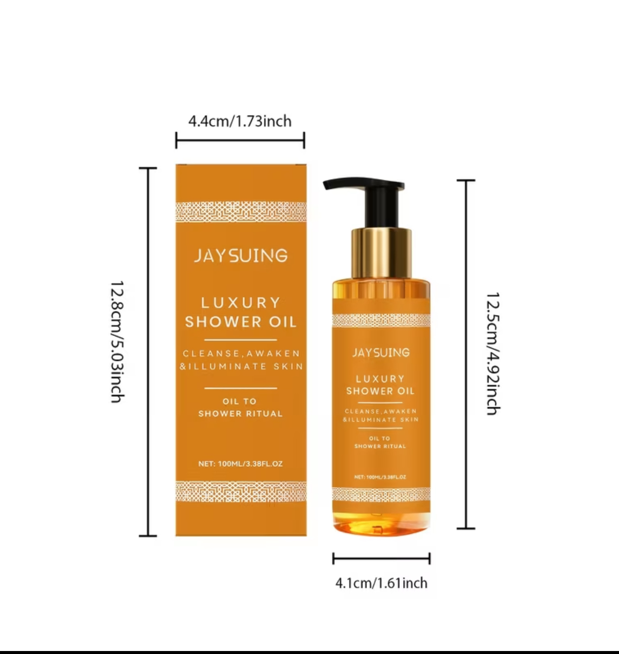 Jaysuing Luxury Shower Oil JAYSUING Luxury Cleansing and Illuminating Shower Oil 2