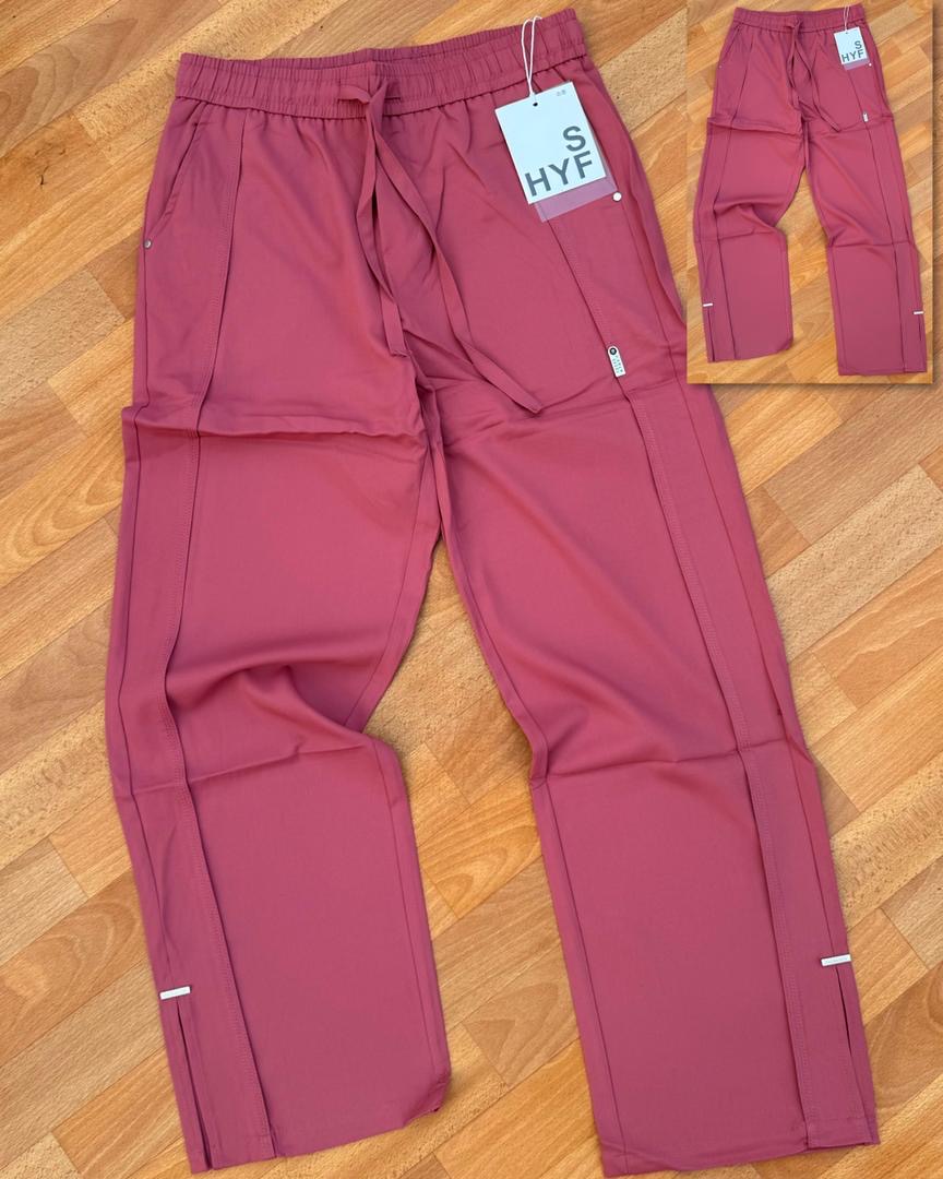 Charcoal Grey Pintuck Trousers