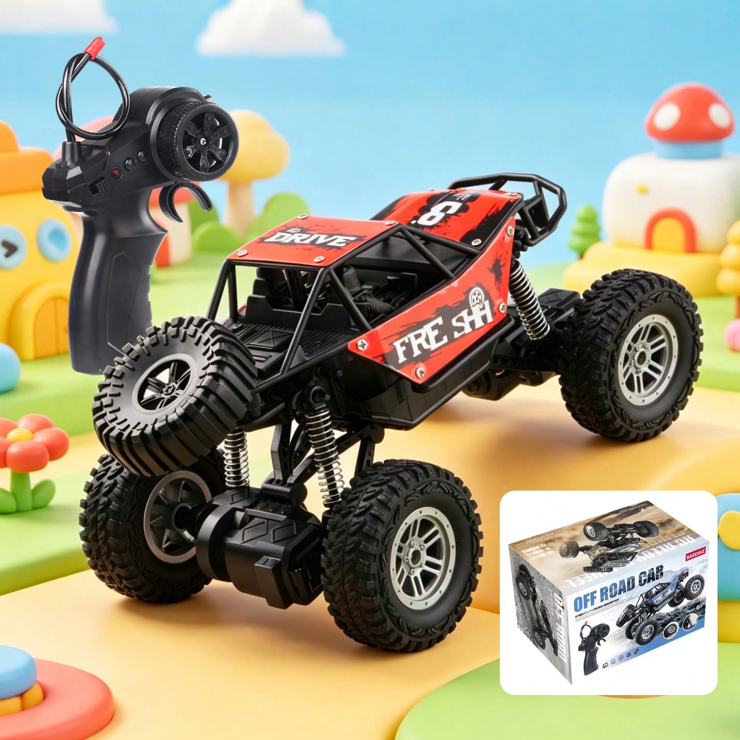 High-Speed 4WD Off-Road RC Crawler