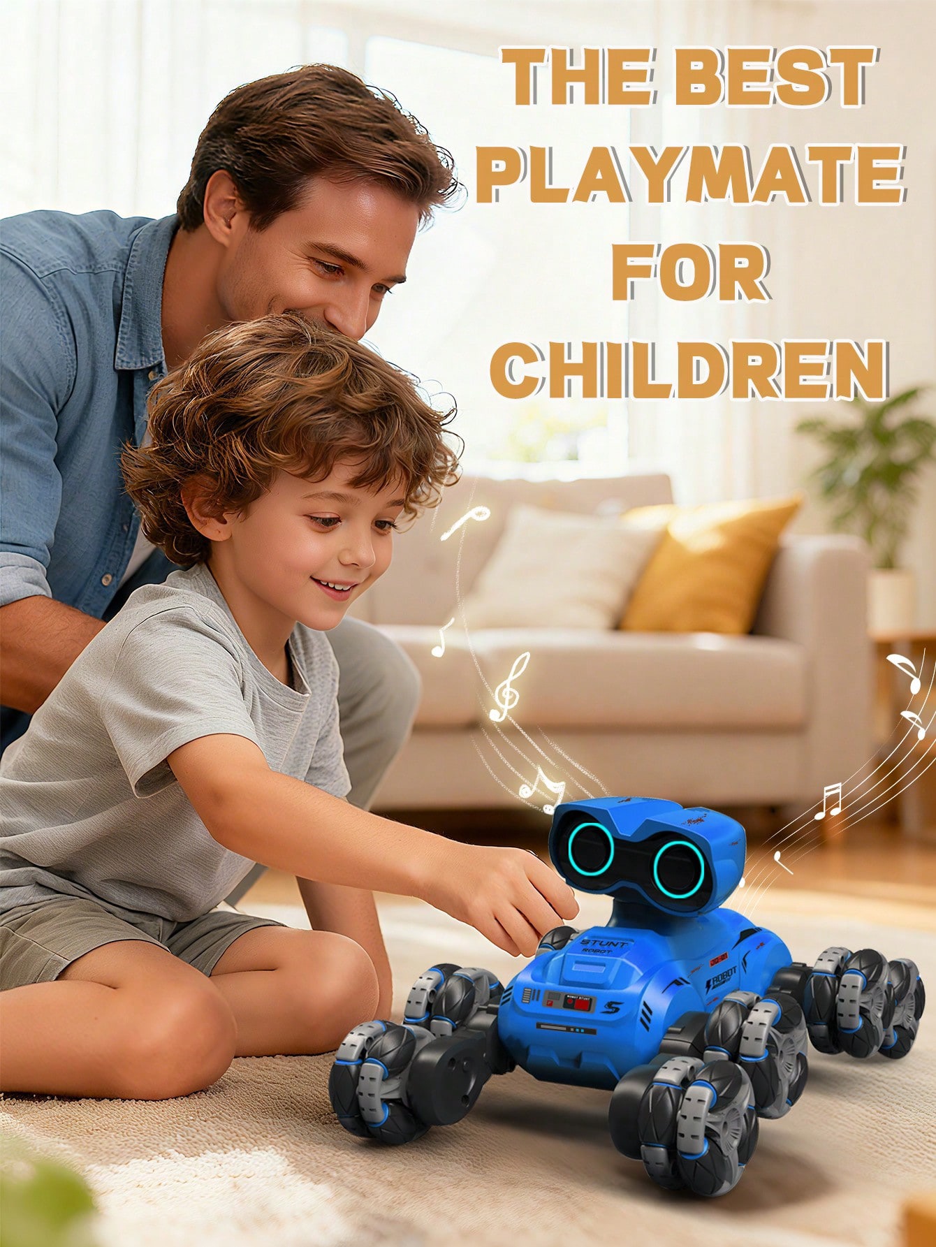 Smart RC Stunt Robot Vehicle