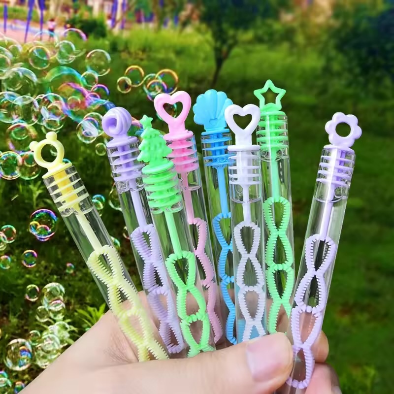 Assorted Pastel Bubble Wand Sticks