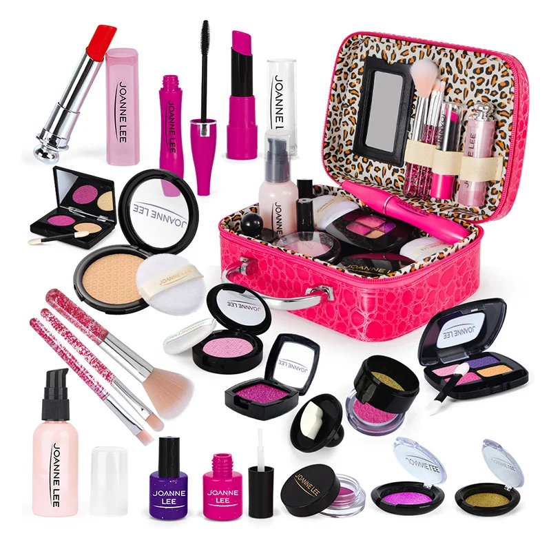 Pretend-Play Pink Pediatric Medical Kit with Carrying Case