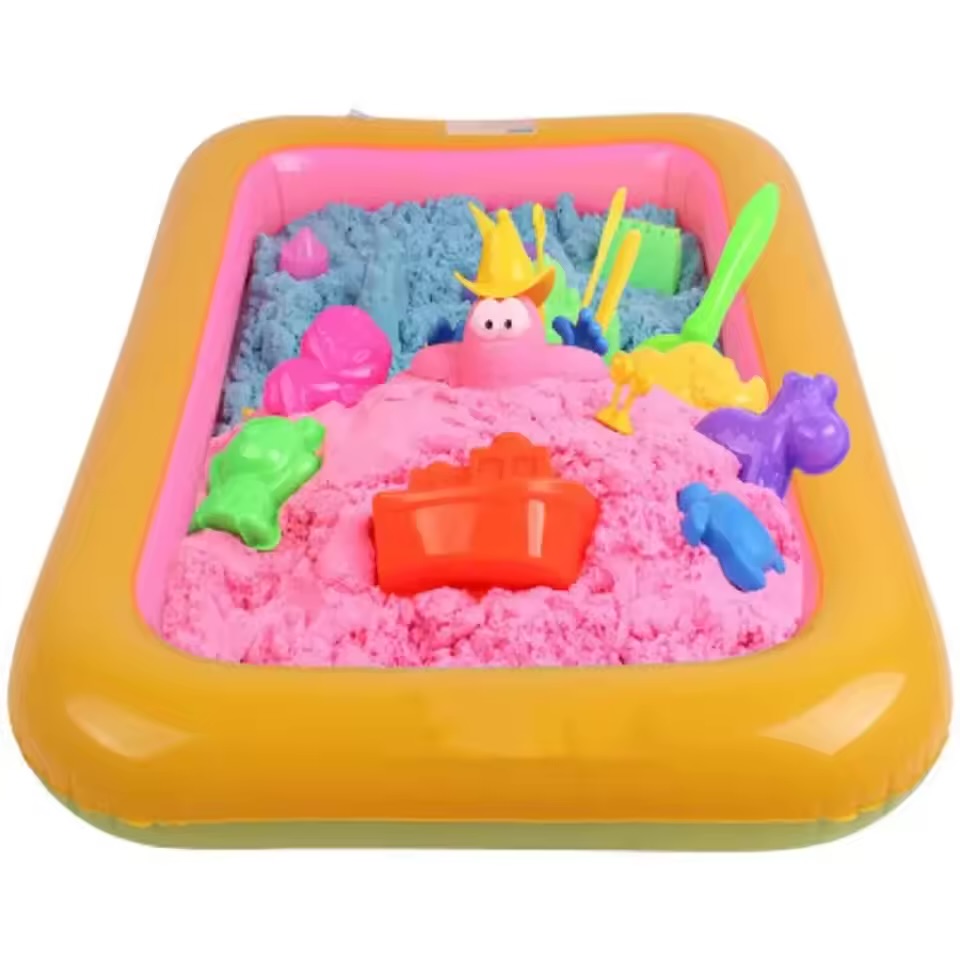 Sleeping Baby Doll in Pink Cow Costume (Sitting Front View)