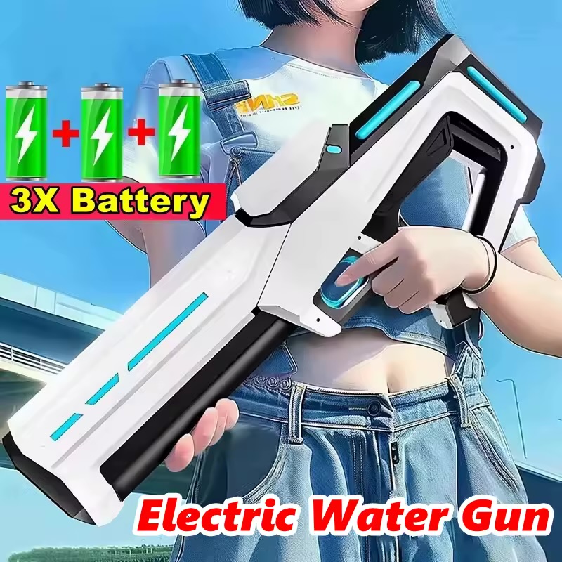Futuristic Space Style Electric Water Gun