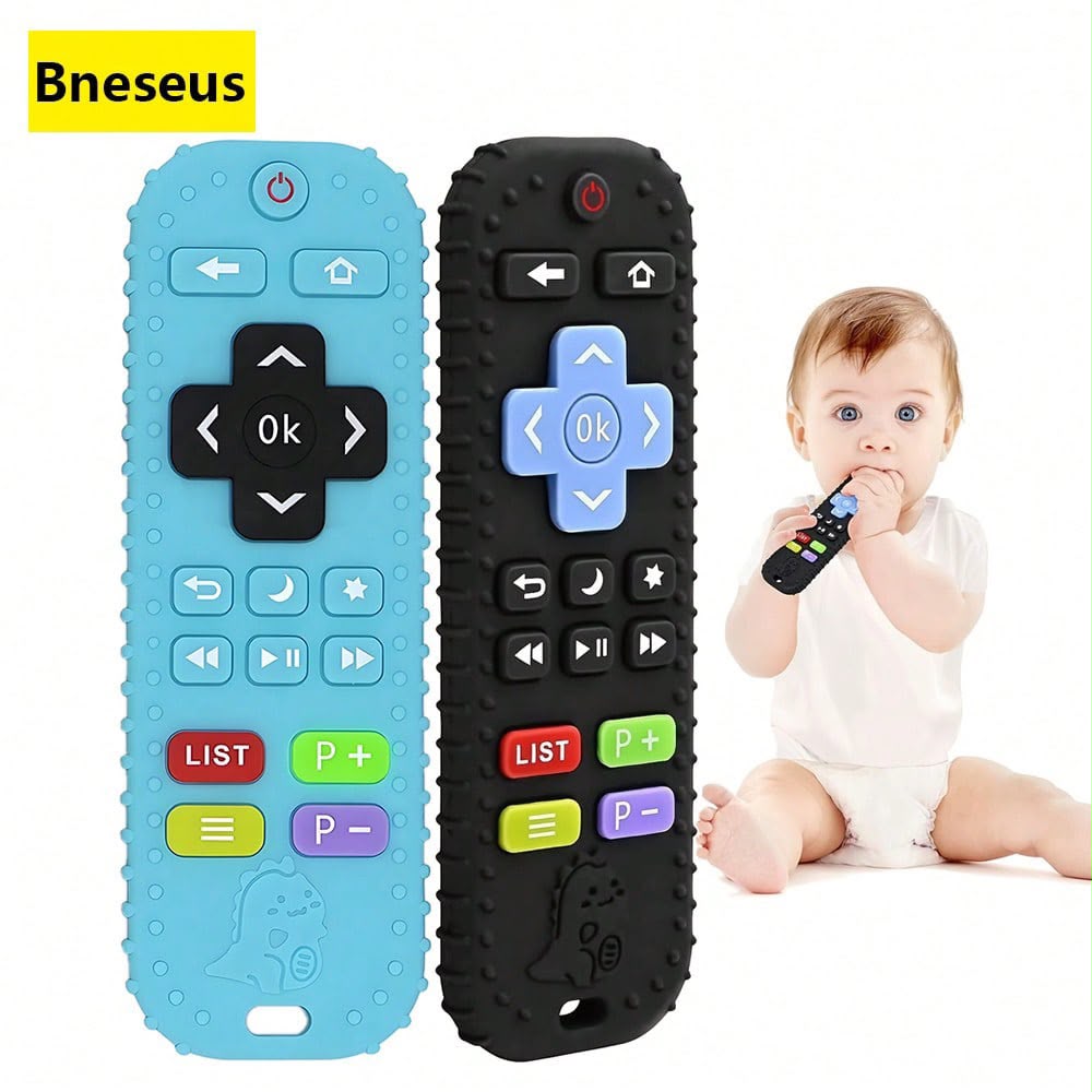 Bneseus" Dinosaur Silicone Remote Control Teether