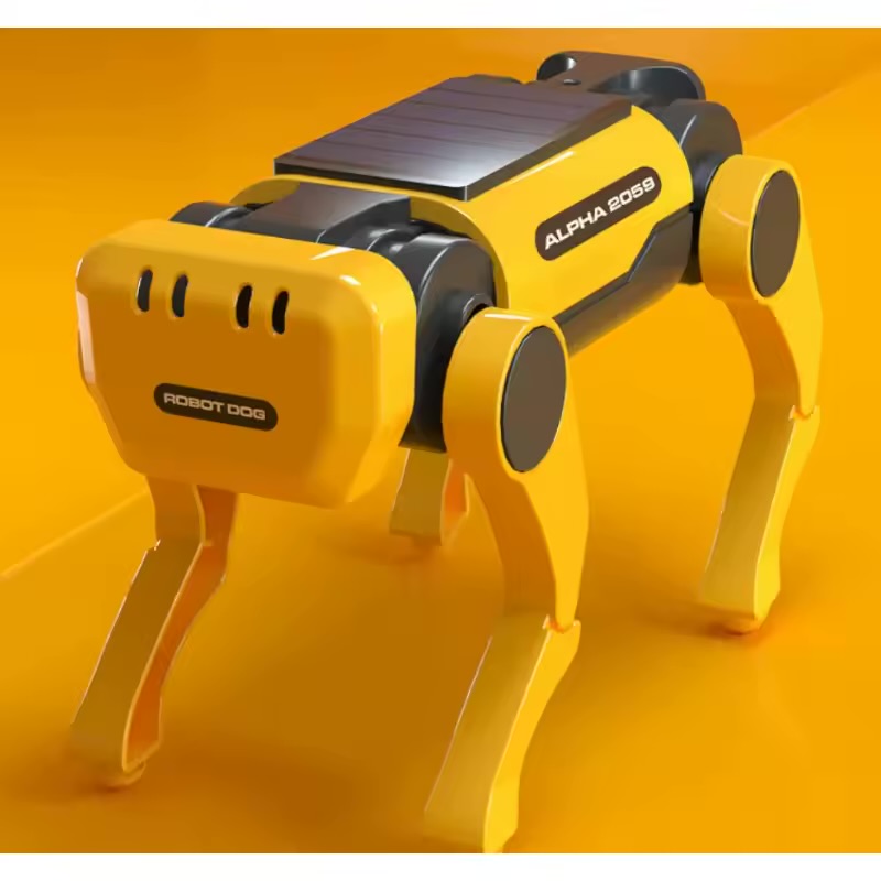 ALPHA 2059" Quadrupedal Solar-Powered Robot Dog Kit