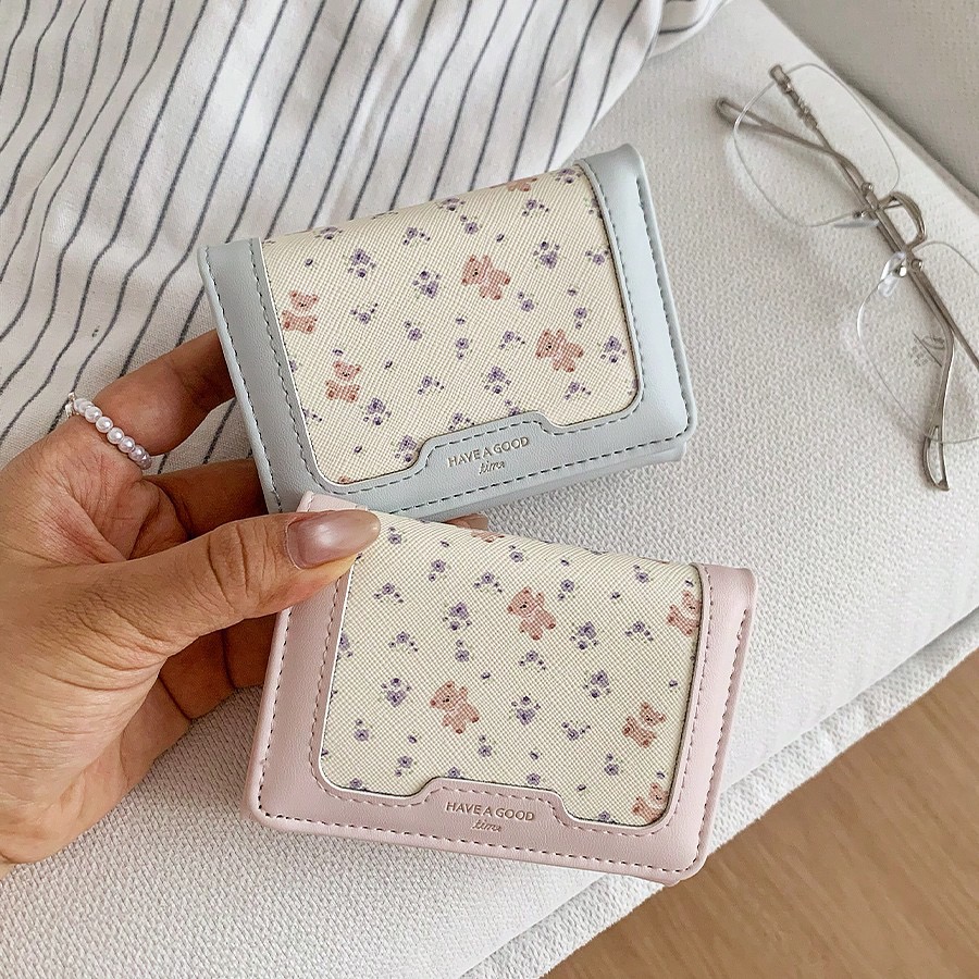 Monogram Wristlet Wallet (Pink Edition)