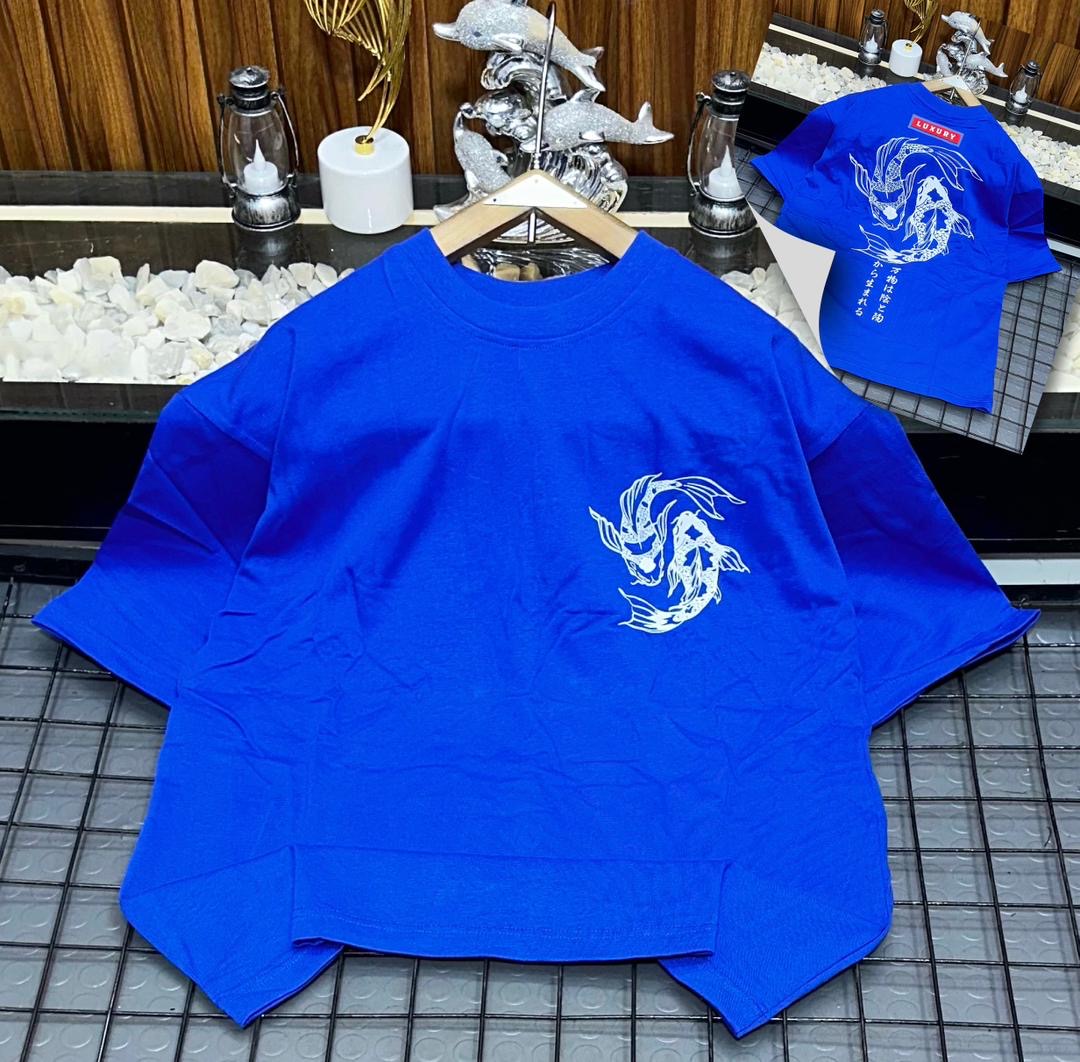 In Glock We Trust" Schematic Streetwear Tee – Royal Blue