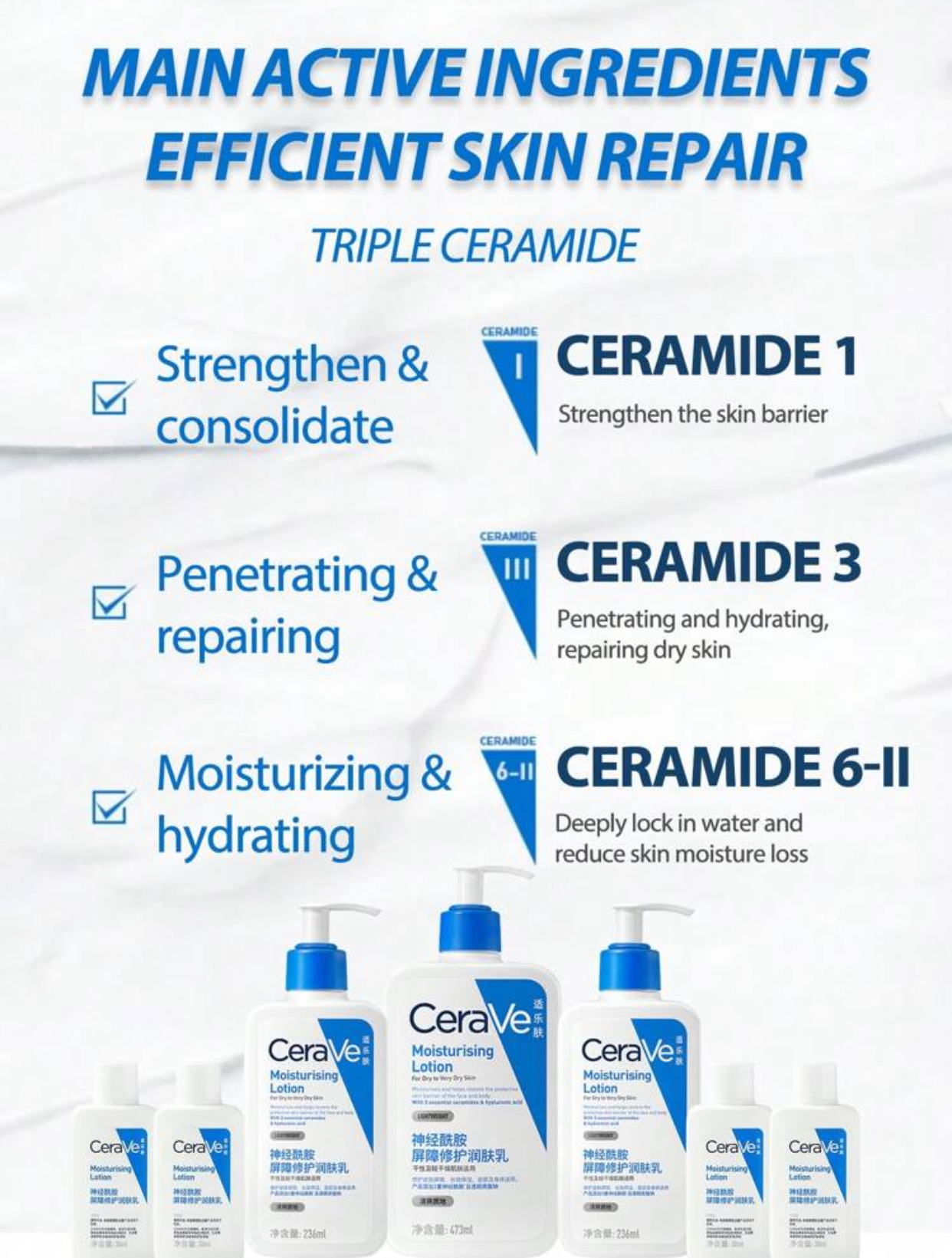 CeraVe Moisturizing Lotion for Dry to Very Dry Skin – Lightweight Ceramide & Hyaluronic Acid Formula 3
