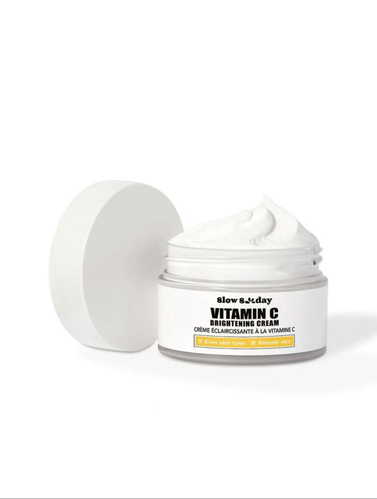 Slow Sunday Vitamin C Brightening Cream – Correcting Target Treatment Jar for Dark Spots and Friction Areas