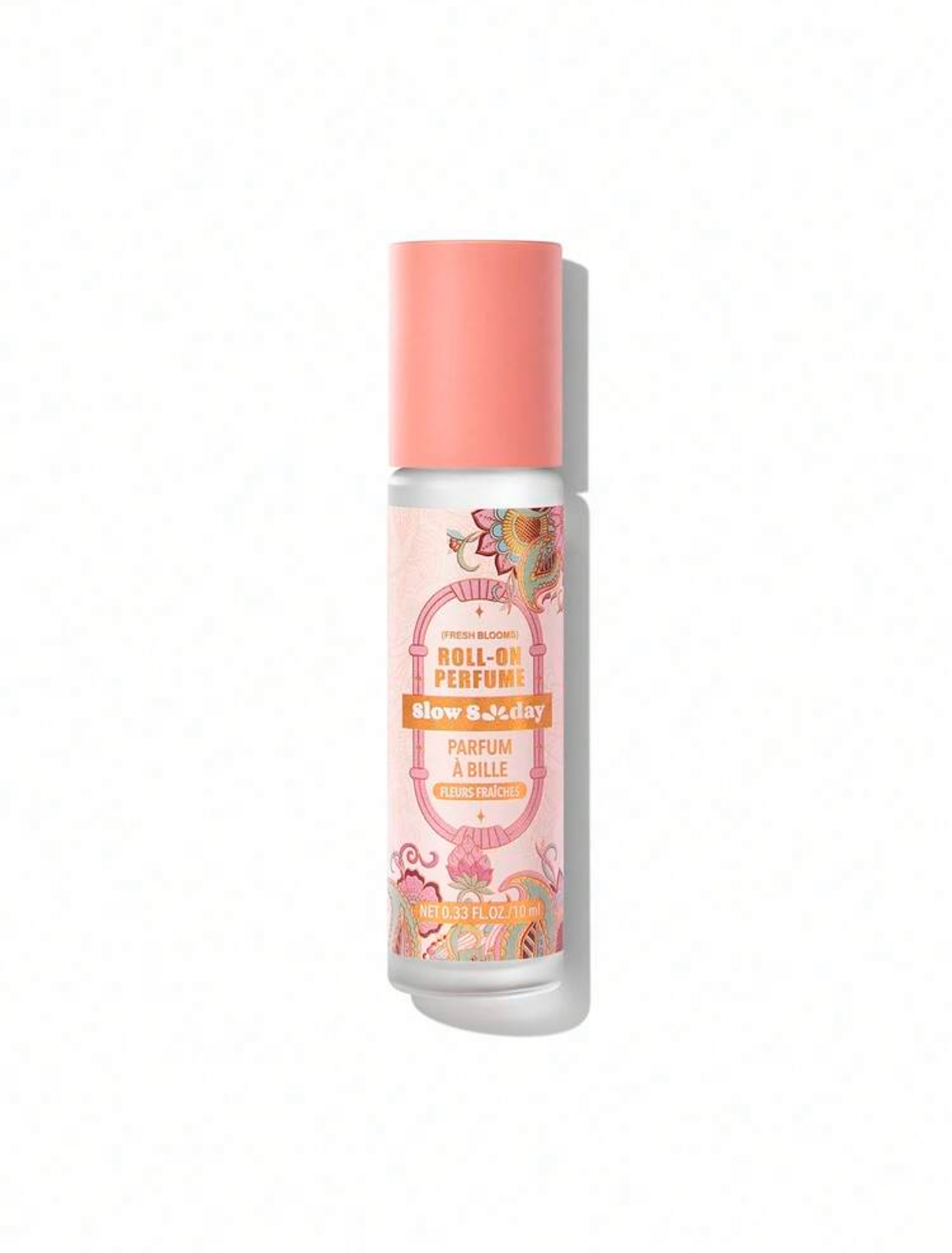 slow & day Fresh Blooms Roll-On Perfume – Portable Travel-Sized Parfum à Bille with Concentrated Botanical Extracts (10ml / 0.33 fl.oz) 2