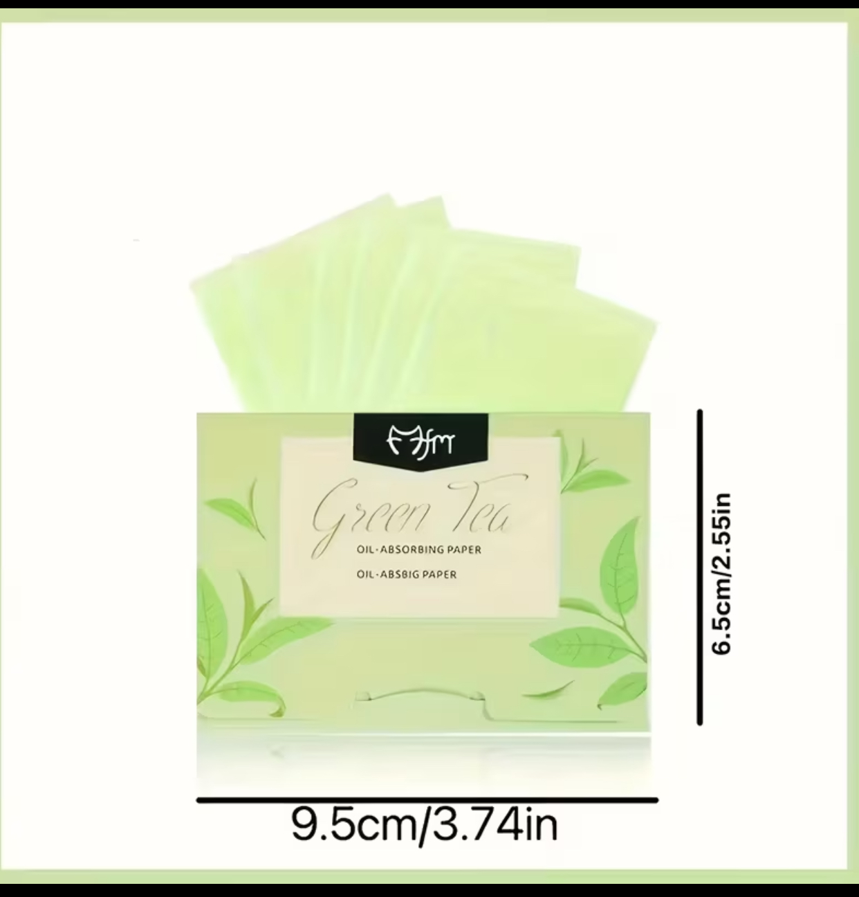 FHFF Natural Oil-Absorbing Facial Sheets – Assorted 100-Sheet Blotting Paper Pack 3