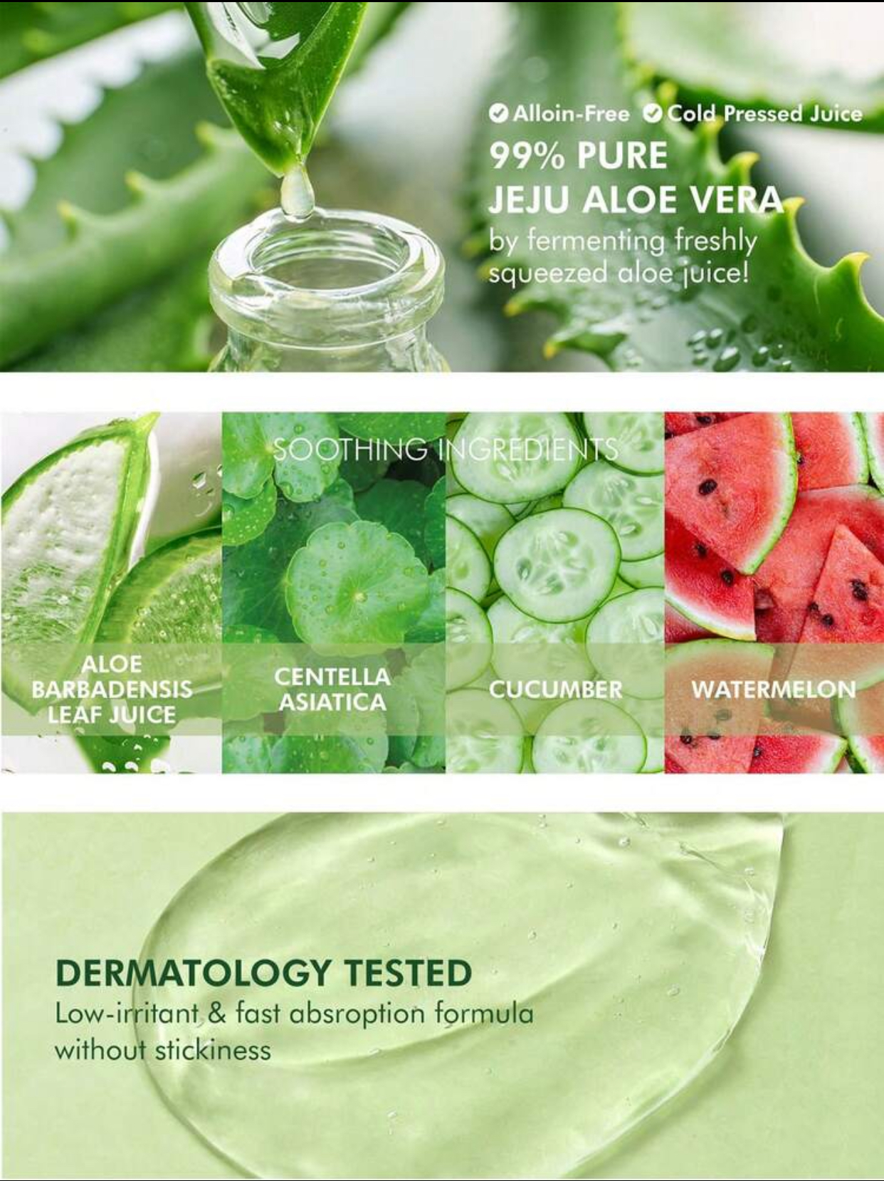 HOLIKA HOLIKA Aloe 99% Soothing Gel 2